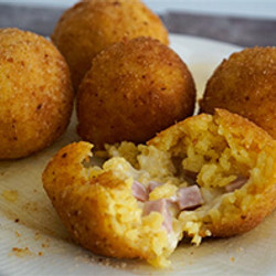 Arancini Rice Balls Ham And Cheese