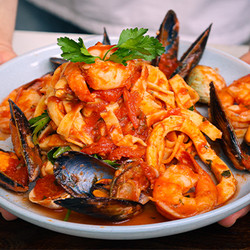 Seafood Pasta Marinara