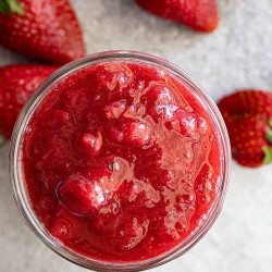 Strawberry Rhubarb Sauce