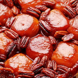 Miso Apple &amp; Pecan Tarte Tatin