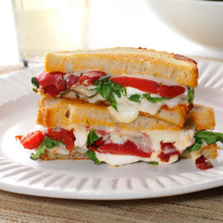 Grilled Goat Cheese &amp; Arugula Sandwiches