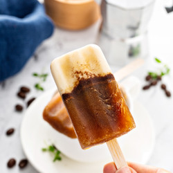 Brown Sugar Oat Milk Espresso Popsicles