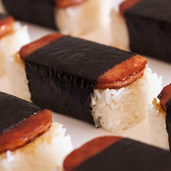 Hawaiian Style Spam Musubi