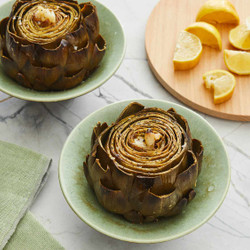 Simply Roasted Artichokes