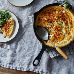 Sherried Mushroom Clafoutis