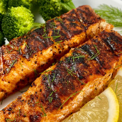 Best Damn George Foreman Grill Salmon