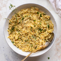 Parmesan Herb Orzo