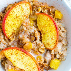 Peach Baked Oatmeal