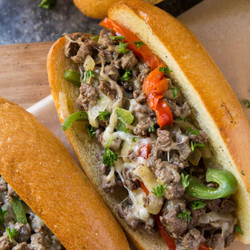 Philly Cheesesteak Recipe With Peppers And Onions