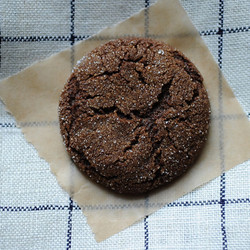 Ginger Spiced Dark Molasses Sugar Cookies