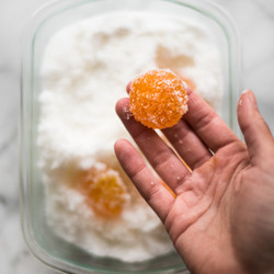 Salt Cured Egg Yolks