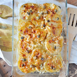 Easy Potatoes Au Gratin Recipe With A Spanish Twist