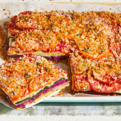 Rainbow Vegetable Gratin