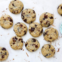 Salted Thyme Chocolate Chip Cookies