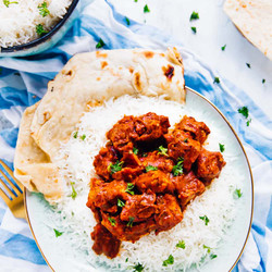 Slow Cooker Tofu Butter Chicken (vegan)