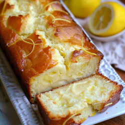 Luscious Lemon Cream Cheese Loaf