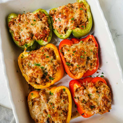 Italian Sausage Stuffed Peppers