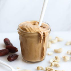 Salted Caramel Cashew Nut Butter Recipe