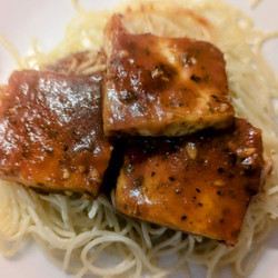 Balsamic Tomato Tofu