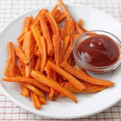 Easy Roasted Carrot &quot;fries&quot;