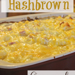 Simple Ham And Hashbrown Casserole | Heavenly Homemakers