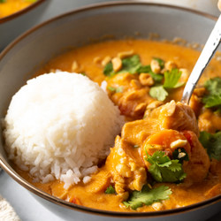 African Peanut Soup With Chicken (maafe)