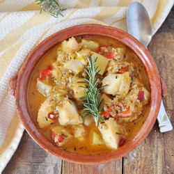 Spanish Cod And Potato Stew Recipe