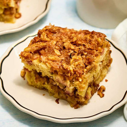 Apple Crumble Coffee Cake