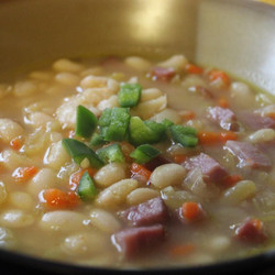 Basic Ham And Bean Soup