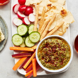 Mutabbal Silik (chard-tahini Dip)