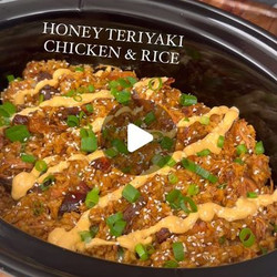 Honey Teriyaki Chicken &amp; Rice