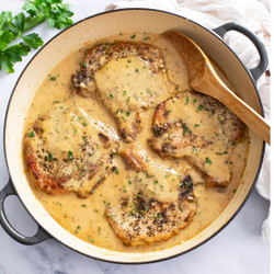 Garlic Parmesan Pork Chops