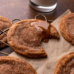 Churro Cheesecake Cookies