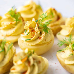 Deviled Potatoes (vegan Deviled Eggs)