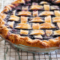 Blueberry Pie With Frozen Blueberries