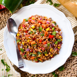 Spanish Lentil Salad