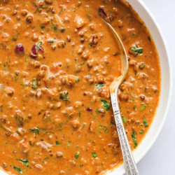 Instant Pot Dal Makhani With Brown Rice