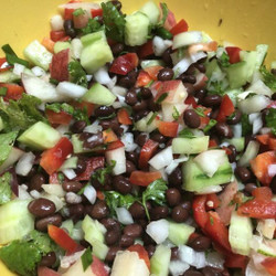 Garden Fresh Bean Salad