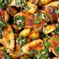 Chicken And Potato Skillet Recipe