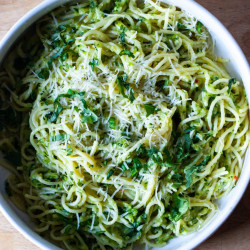 Zucchini Butter Spaghetti