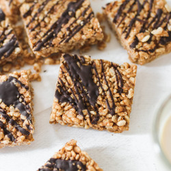 Almond Butter Rice Krispie Treats