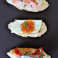 Open Faced Sandwiches