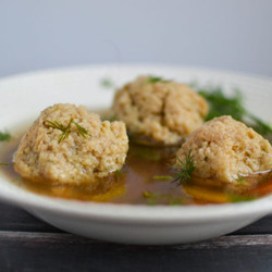 Healthy Matzo Ball Soup