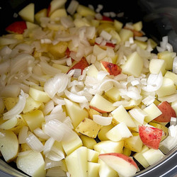 Slow Cooker Cowboy Potato Casserole