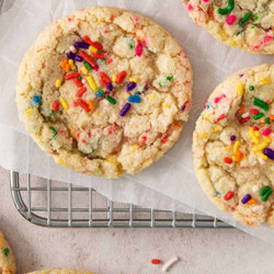 Gluten-free Funfetti Sugar Cookies (easy!)