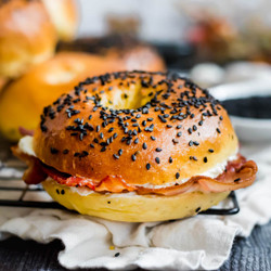 Homemade Egg Bagels