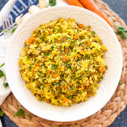 Heart-Healthy Rice With Lentils