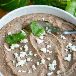 Authentic Refried Beans (frijoles Refritos)