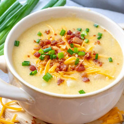 Loaded Potato Soup (Instant Pot)