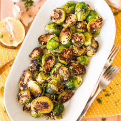 Spanish Garlic Brussels Sprouts | Coles De Bruselas Al Ajillo